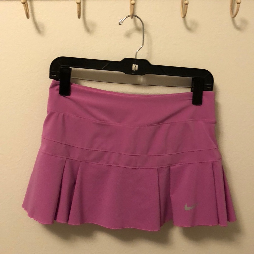 Pink Nike tennis skirt